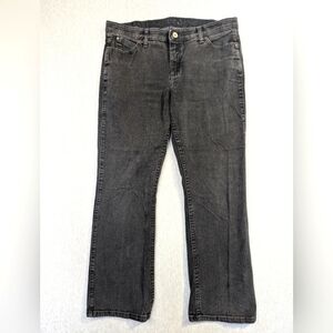 Wrangler Q-Baby Women’s Jeans Size 13/14 x 30 Black No Gap Waistband Bootcut